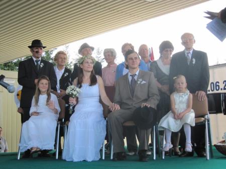 Prireditev ob vstopu Hrvaške v EU na mejnem prehodu Gibina 42